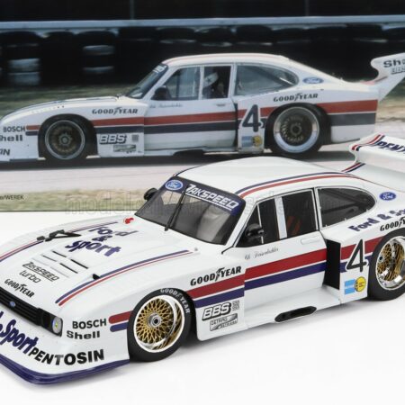 WERK83 1/18 FORD ENGLAND | CAPRI TURBO Gr.5 ZAKSPEED N 4 DRM 1982 LILI REISENBICHLER | WHITE RED BLUE