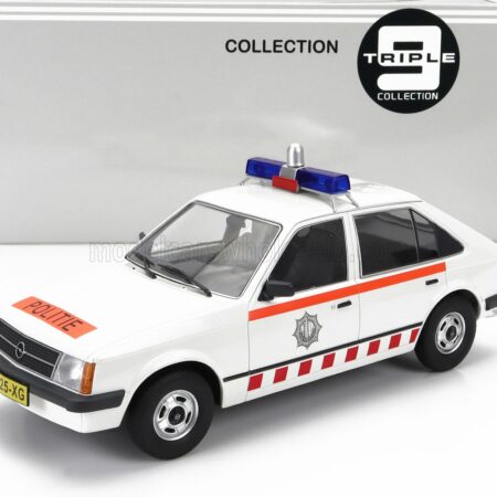 TRIPLE9 1/18 OPEL | KADETT D DUTCH POLICE 1984 | WHITE ORANGE