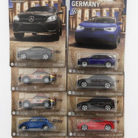 MATTEL HOT WHEELS 1/64 MERCEDES BENZ | SET ASSORTMENT 10 PIECES BEST OF GERMANY - 6 SERIES | VARIOUS