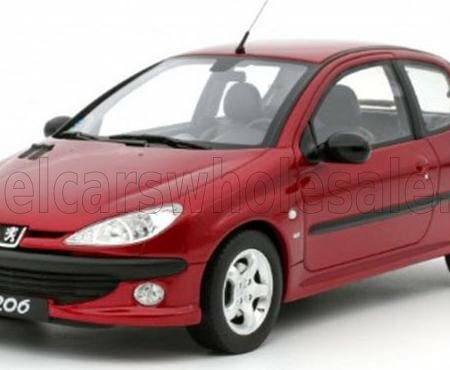 OTTO-MOBILE 1/18 PEUGEOT | 206 S16 1999 | RED