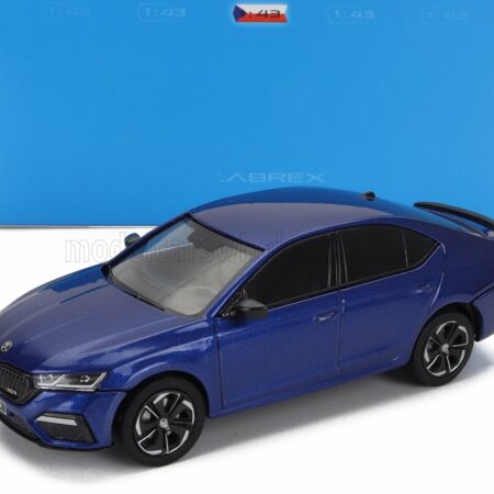 ABREX 1/43 SKODA | OCTAVIA IV RS 2020 | BLUE MET