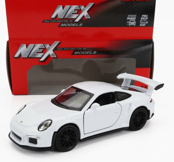 WELLY 1/34 PORSCHE | 911 991 GT3 RS COUPE 2014 | WHITE