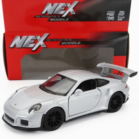 WELLY 1/34 PORSCHE | 911 991 GT3 RS COUPE 2014 | SILVER