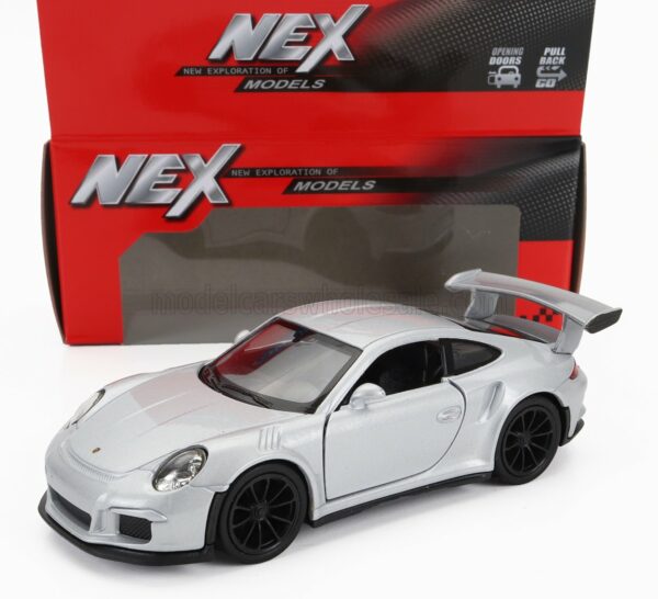 WELLY 1/34 PORSCHE | 911 991 GT3 RS COUPE 2014 | SILVER