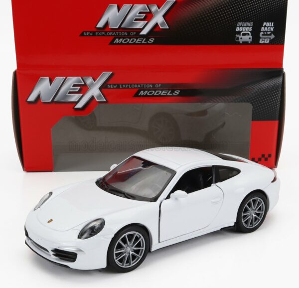 WELLY 1/34 PORSCHE | 911 991 COUPE 2014 | WHITE