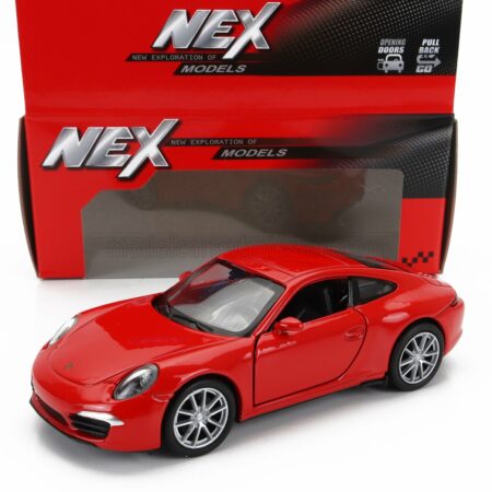 WELLY 1/34 PORSCHE | 911 991 COUPE 2014 | RED