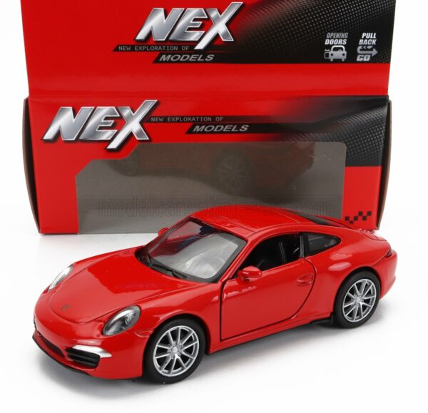 WELLY 1/34 PORSCHE | 911 991 COUPE 2014 | RED