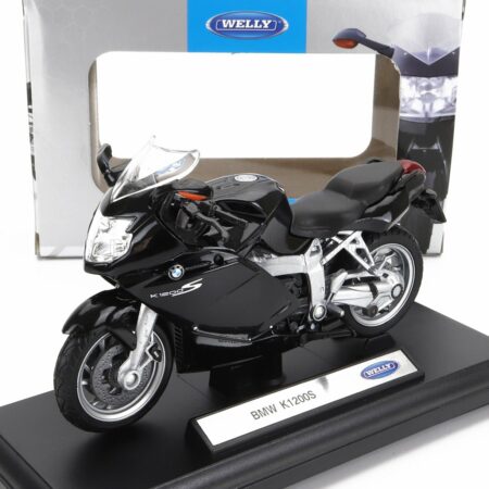 WELLY 1/18 BMW | K1200S 2005 | BLACK