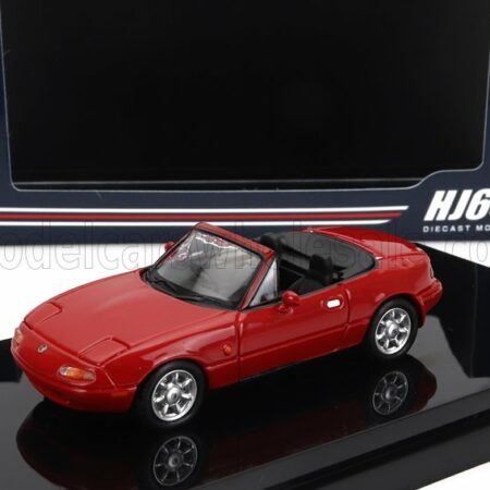 IGNITION-MODEL 1/64 MAZDA | EUNOS (MX5) SPIDER ROADSTER 1989 | RED