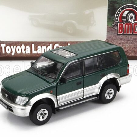 BM-CREATIONS 1/64 TOYOTA | LAND CRUISER LC95 2008 | GREEN SILVER