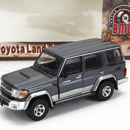 BM-CREATIONS 1/64 TOYOTA | LAND CRUISER LC76 2014 | GREY SILVER