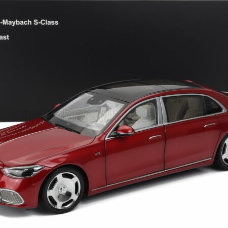 ALMOST-REAL 1/18 MERCEDES BENZ | S-CLASS S600 V12 BITURBO MAYBACH 2021 | RED