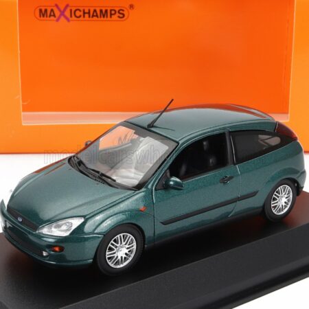 MINICHAMPS 1/43 FORD ENGLAND | FOCUS 1998 | GREEN MET