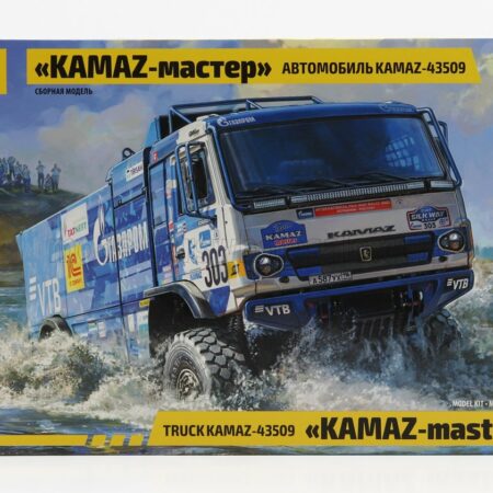 ZVEZDA 1/72 KAMAZ | 43509 TRUCK N 303 RALLY SILK ROAD 2022 ANDREY KARGINOV - ANDREY MOKEEV | /