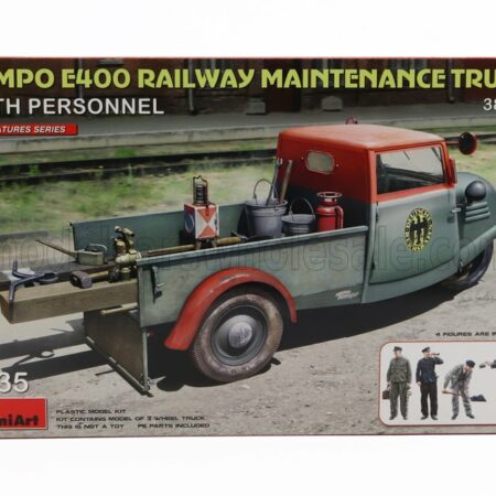 MINIART 1/35 TEMPO | E400 RAILWAY TRUCK 3-WHEELS 1962 | /