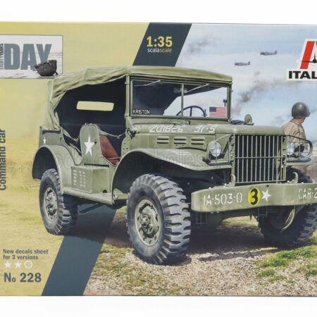 ITALERI 1/35 DODGE | WC56/57 4X4 COMMAND CAR MILITARY 1944 | /