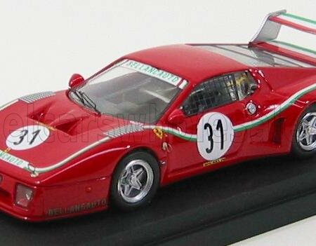 BEST-MODEL 1/43 FERRARI | 512BB LM N 31 MONZA 1980 VIOLATI - DINI | RED