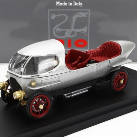 RIO-MODELS 1/43 ALFA ROMEO | 40-60 CV AERODINAMICA SILURO RICOTTI TORPEDO OPEN 1915 | SILVER