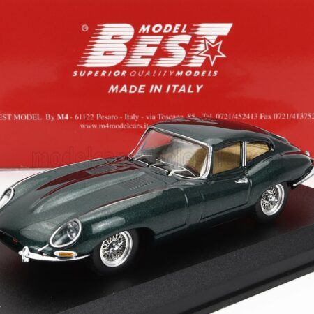 BEST-MODEL 1/43 JAGUAR | E-TYPE COUPE 1962 | GREEN