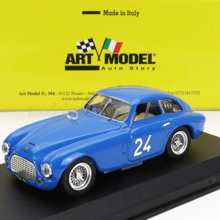 ART-MODEL 1/43 FERRARI | 195S 2.3L V12 TOURING BERLINETTA N 24 WINNER COPPA INTER-EUROPA MONZA 1953 GIULIO MUSITELLI | BLUE