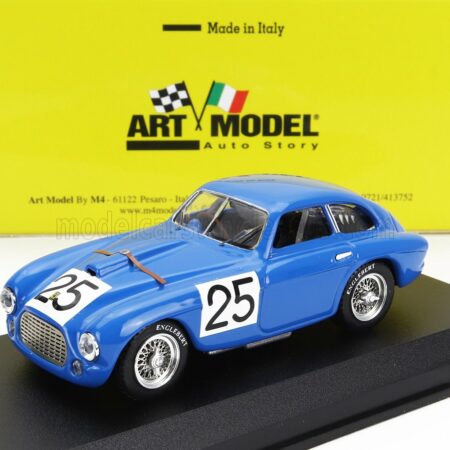 ART-MODEL 1/43 FERRARI | 195S 2.3L V12 TOURING BERLINETTA TEAM LUIGI CHINETTI N 25 24h LE MANS 1950 RAYMOND SOMMER - DORINO SERAFINI | BLUE