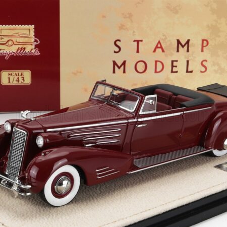 STAMP-MODELS 1/43 CADILLAC | 452D V16 VICTORIA CONVERTIBLE OPEN 1934 | BROWN