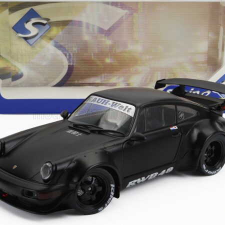 SOLIDO 1/18 PORSCHE | 911 964 RWB BODYKIT DARTH VADER 2016 | BLACK