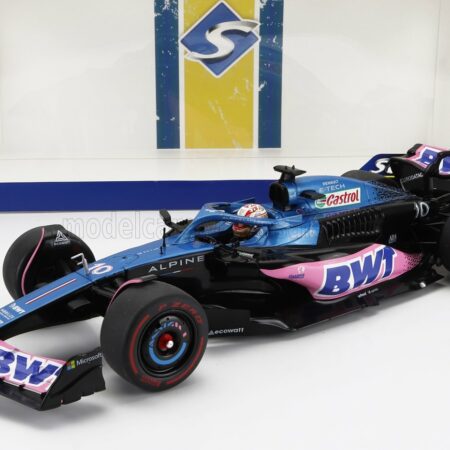 SOLIDO 1/18 ALPINE | F1  A523 TEAM BWT ALPINE N 10 3rd DUTCH GP 2023 PIERRE GASLY | BLUE PINK