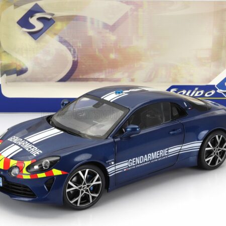 SOLIDO 1/18 ALPINE | ALPINE A110 GENDARMERIE POLICE COUPE 2023 | BLUE