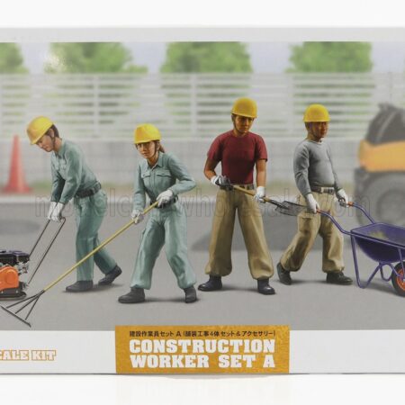 HASEGAWA 1/35 ACCESSORIES | CONSTRUCTION WORKER SET A | /