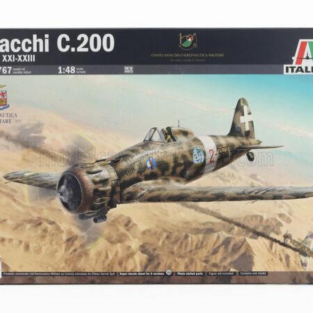 ITALERI 1/48 AERMACCHI | C.200 AIRPLANE MILITARY 1939 | /