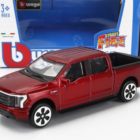 BURAGO 1/43 FORD USA | F-150 LIGHTNING PICK-UP 2022 | RED MET