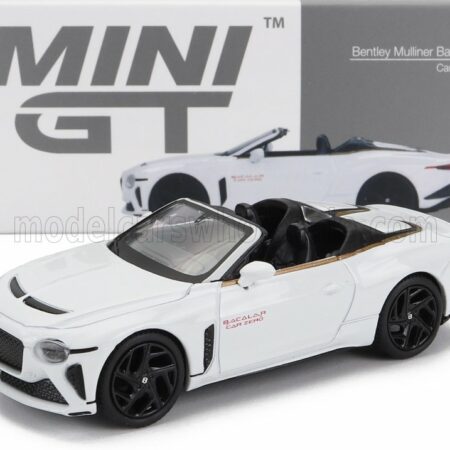 TRUESCALE 1/64 BENTLEY | MULLINER BACALAR CABRIOLET LHD 2021 | WHITE