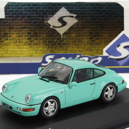 SOLIDO 1/43 PORSCHE | 911 964 RS CLUBSPORT COUPE 1994 | LIGHT GREEN