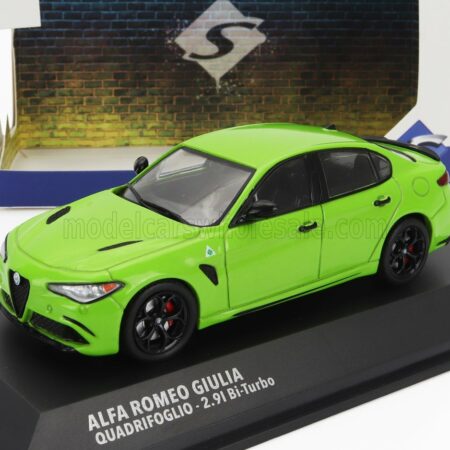 SOLIDO 1/43 ALFA ROMEO | GIULIA QUADRIFOGLIO 2.9L BITURBO 2020 | GREEN