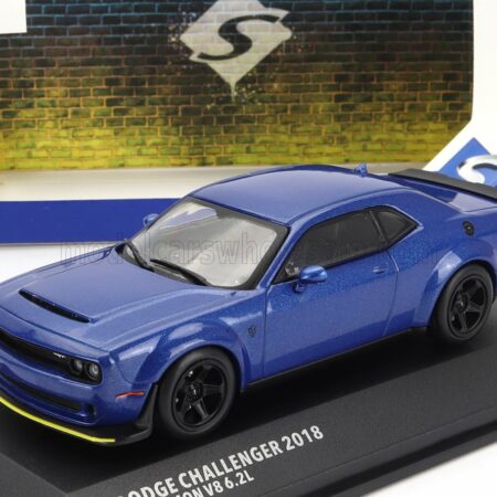 SOLIDO 1/43 DODGE | CHALLENGER SRT COUPE 2018 | BLUE