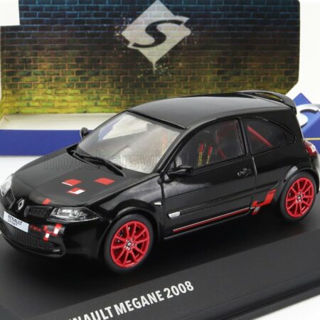 SOLIDO 1/43 RENAULT | MEGANE RS R26-R 2008 | BLACK RED