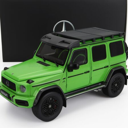 I-SCALE 1/18 MERCEDES BENZ | G-CLASS G63 4x4 4.0 V8 BITURBO 585cv AMG 2020 | HELLO MAGNO GREEN