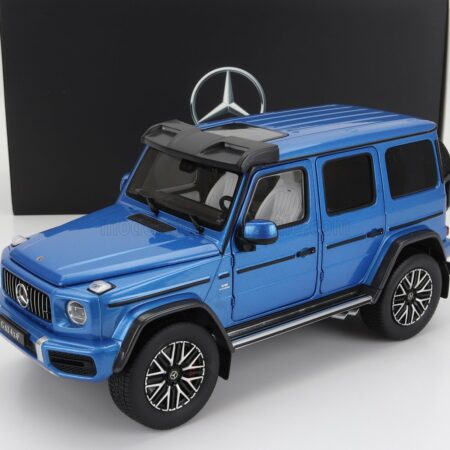 I-SCALE 1/18 MERCEDES BENZ | G-CLASS G63 4x4 4.0 V8 BITURBO 585cv AMG 2020 | SOUTH SEA BLUE