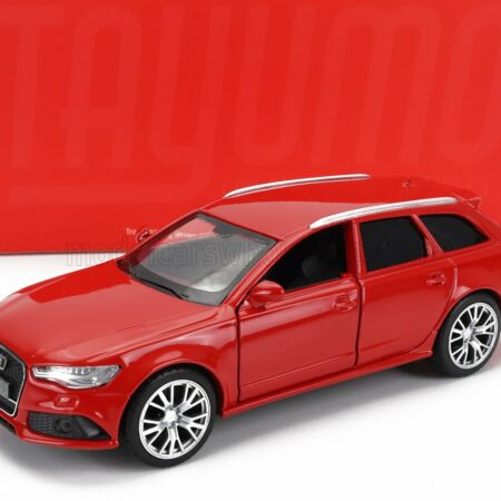 TAYUMO 1/36 AUDI | A6 RS6 AVANT SW STATION WAGON 2017 | RED