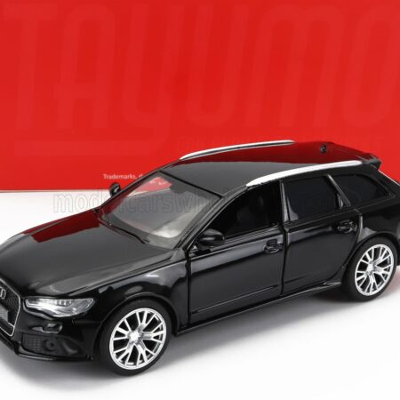 TAYUMO 1/36 AUDI | A6 RS6 AVANT SW STATION WAGON 2017 | BLACK