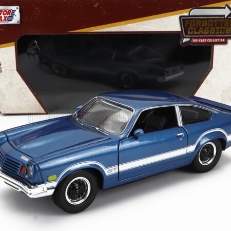 MOTOR-MAX 1/24 CHEVROLET | VEGA GT COUPE 1974 | BLUE