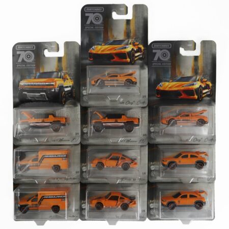 MATTEL HOT WHEELS 1/64 FIAT | SET ASSORTMENT 10 PIECES - 70 YEARS EDITION | VARIOUS