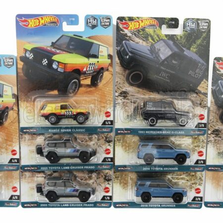 MATTEL HOT WHEELS 1/64 TOYOTA | SET ASSORTMENT 10 PIECES | VARIOUS