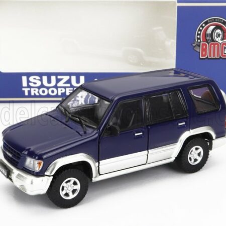 BM-CREATIONS 1/64 ISUZU | TROOPER BIG HORN 1998 | BLUE SILVER