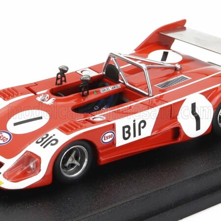 TROFEU 1/43 LOLA | T292 SIDER N 2 WINNER RALLY VILA REAL 1973 CARLOS SANTOS | ORANGE WHITE