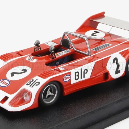 TROFEU 1/43 LOLA | T292 SIDER N 1 RALLY VILA REAL 1973 CARLOS GASPAR | ORANGE WHITE