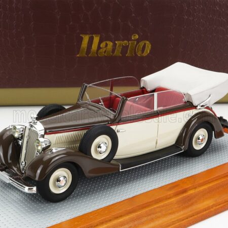 ILARIO-MODEL 1/43 HORCH | 830 BL CABRIOLET CLOSED 1936 | BROWN BEIGE