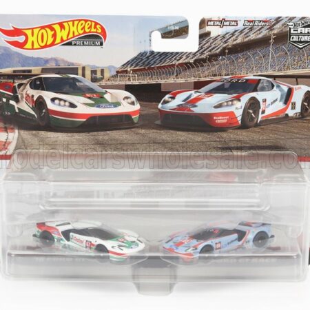 MATTEL HOT WHEELS 1/64 FORD USA | SET 2X GT N 67 + N 69 RACING 2016 | VARIOUS