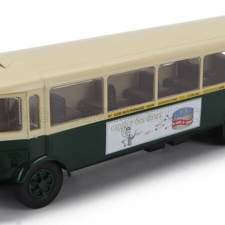 EDICOLA 1/43 RENAULT | TN4-H C2 AUTOBUS BANLIEUE FRANCE 1946 | GREEN CREAM